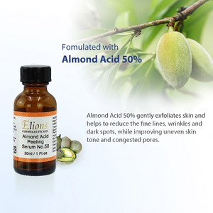 Gel Herbal con 50% de Ácido de Almendras, Blanqueador de Piel y Antienvejecimiento, Exfoliante Reductor de Poros para Rostro, Cuerpo y Manos, Suero Renovador - Product Image 2