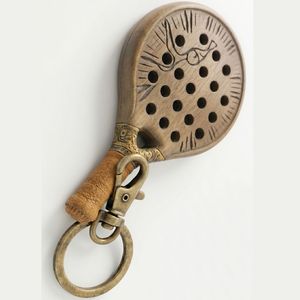 Llavero de Raqueta de Pádel de Alta Calidad, Tamaño Personalizado, Promocional, Duradero, de Goma, con Logotipo Personalizado en Relieve - Product Image 3