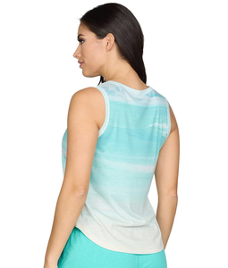 OEM Best Selling Womens Light Blue Sleeveless Sports Tank <b>Top</b> Quick Dry Breathable Polyester <b>Mesh</b> Ladies Tank For Daily Wear - Product Image 6