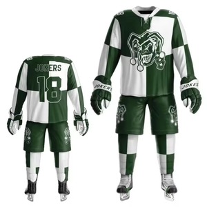 Design Your Own Logo Ice Hockey Jersey High Quality Ice Hockey Jersey Wholesale Best Quality <b>Top</b> Premium Fabric - Product Image 4