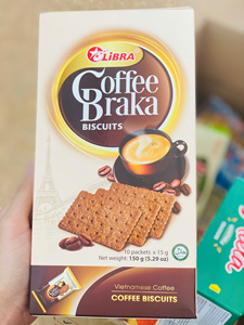 Galletas de Café con Sabor Tropical de Primera Calidad, 150g, Bocadillos Crujientes, Proveedor ODM de Vietnam - Product Image 3