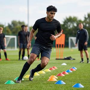 Juego de Conos de Plástico Ecológicos para Deportes Clásicos OEM |   Conos de Entrenamiento de Velocidad y Agilidad para Fútbol y Escuelas - Product Image 4