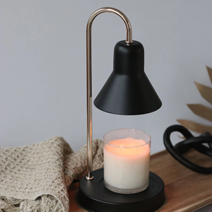 Lámpara Calentadora de Velas Metálica de Estilo Industrial Urbano, Solución de Calentamiento de Velas sin Humo - Product Image 2