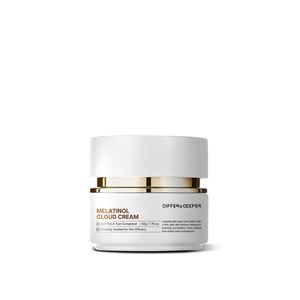 DIFER&DEEPER Melatinol Cloud Cream 50g Crème Visage Anti-Imperfections à l'Acide Tranexamique pour Tous Types de Peau Utilisation Jour - Product Image 1