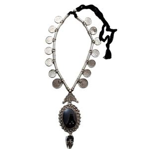 WorldWide GC-NK-130 Brass Pendant Coin Beads <b>Necklace</b> Best Price Fashion Jewelry for Party Anniversary Elegant Thread Work - Product Image 1