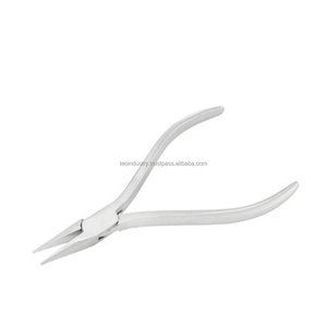 Alicates de punta redonda para fabricación de relojes, mango de ranura de 115MM - Product Image 2