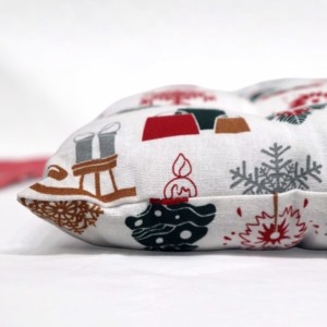 Coussin lombaire matelassé en coton 100% nouvelle collection, motif imprimé de Noël, coussin de siège doux de qualité supérieure, coussin de chaise de Noël - Product Image 2