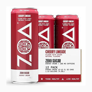 Bebidas energéticas ZOA Zero Sugar sabor melocotón blanco en oferta, para exportación - Product Image 5