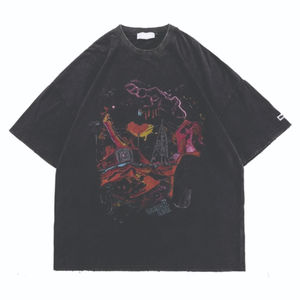 เสื้อยืดสีใหม่หลากหลายสำหรับผู้ชาย ผ้าฝ้าย 100% มีหลายสีให้เลือก รับสกรีนโลโก้ เสื้อยืดเรียบสำหรับผู้ชาย - Product Image 5