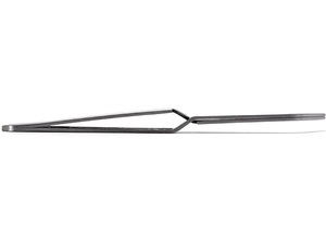 Pince de précision pour la mise en forme des ongles, en acier inoxydable, avec embout incurvé de précision, pour la coupe détaillée des bords des ongles, utilisation en salon - Product Image 3