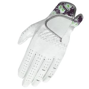 Guante de Golf Personalizado con Logotipo Hunter Sports para Hombre, de Cuero Genuino Cabretta, Antideslizante, de Secado Rápido, Suave y Transpirable - Product Image 3