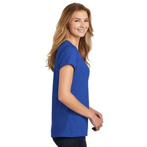 T-shirt unisexe à col en V, manches courtes, rose uni, coupe classique, décontracté, sportif, 100% coton, jersey respirant, tricoté, 180g, RICSA, hiver - Product Image 5