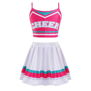 Service de marque privée OEM, uniforme de cheerleading personnalisé avec logo, tissu respirant, toucher doux et ajustement sécurisé pour l'entraînement - Product Image 1
