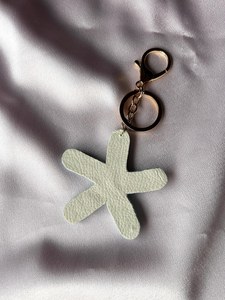 DIY Starfish Bead Embroidery Kit: Ocean <b>Keychain</b> Craft (PDF Instructions) - Product Image 4