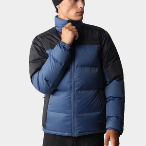 New Arrival Men Blue Black Puffer Jacket Winter Thick Warm <b>Bubble</b> <b>Coat</b> Casual Windproof Outdoor Streetwear Quilted Outerwear - Product Image 1