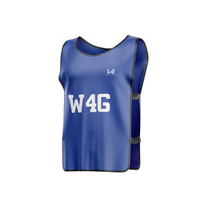 Custom Sublimation Printed 100% Polyester Football Practice <b>Bib</b> Shirts Moisture Wicking Quick Dry Unisex <b>Adult</b> Sizes All Seasons - Product Image 2