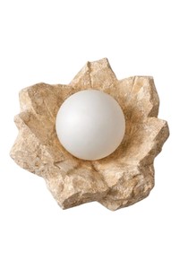 Modern Floral Stone Wall Lamp <b>Sconce</b> Recessed Indoor <b>Light</b> for Bedroom Living Room Hotel Birthday Baptism - Product Image 5