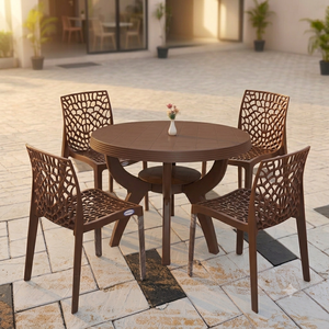 Hot Selling Cheap <b>Plastic</b> Round <b>Table</b> <b>Plastic</b> <b>Table</b> Coffee Commercial Home Hotel Shop Restaurant <b>Outdoor</b> Wedding <b>Plastic</b> <b>Table</b> - Product Image 3