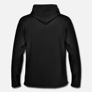 Sudadera con Capucha Blanca para Hombre con Estampado Rojo de 'Ha Ha' y Diseño de Sonrisa Amplia, Corte Regular, Estilo Casual para Otoño - Product Image 4