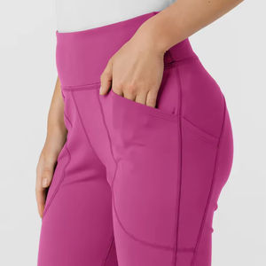 Pantalones Jogger Médicos Unisex de Alta Calidad, Tela de Lana Peinada, Servicio OEM, Venta al por Mayor, Ropa de Trabajo, Uniformes de Enfermería Personalizados - Product Image 2