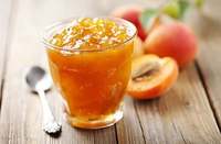 Gran Oferta KrubO Sirope Líquido Premium Natural Orgánico Sabor Melocotón 580ml Botella Color Naranja Ingredientes para Té de Burbujas No