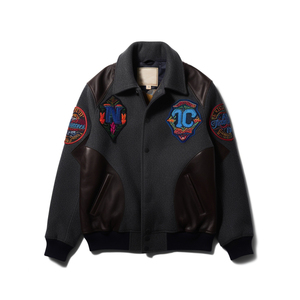top Quality Letterman Varsity <b>Jackets</b> Wool Body Genuine Leather Sleeves Winter Wear <b>Smart</b> and Stylish <b>Men's</b> <b>Jacket</b> - Product Image 5