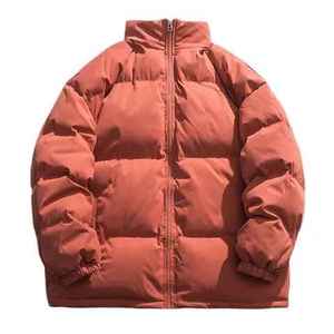 Chaqueta Acolchada Ultraligera de Lujo para Hombre, Personalizada OEM, con Cuello Alto, Logotipo Frontal y Cierre de Cremallera, para Invierno - Product Image 1