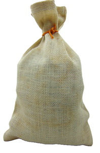 Bolsas de Regalo Navideñas Ecológicas de Yute Personalizadas Lowellcraft al por Mayor con Estampado de Papá Noel, desde Delhi - Product Image 3
