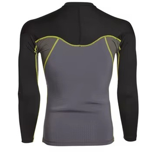 Haut de protection anti-UV à manches longues pour homme, coupe confortable, respirant, séchage rapide, tissu écologique pour le surf et la natation - Product Image 3