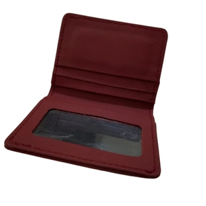 Minimalist Luxury <b>Leather</b> Card Holder <b>Men</b> Slim Bifold ID Window <b>Wallet</b> Credit Card Case Pocket Purse Compact <b>Small</b> Business Gift - Product Image 3