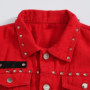 Chaqueta sin Mangas para Hombre, Estilo Formal, Color Rojo, Cuello Camisero, Ropa Exterior de Invierno, Impermeable, Ecológica y Reversible - Product Image 5
