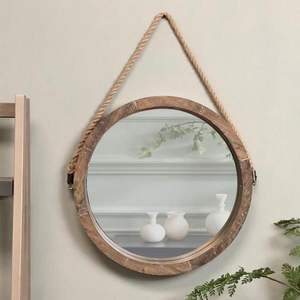 Marco de Madera Ecológico Hecho a Mano para Espejo de Pared, Producto para Colgar en la Pared - Product Image 4