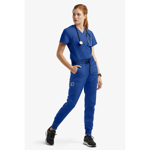 Top Quality New Design Hospital Uniform Medical <b>Scrub</b> Nurse <b>Jogger</b> Style Women <b>Scrubs</b> <b>Jogger</b> Nurse <b>Scrubs</b> Uniforms Set in Stock - Product Image 1