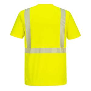 Camisetas de Alta Visibilidad para Hombre y Mujer, Clase 3, Camisetas de Manga Larga de Alta Visibilidad, Camiseta de Seguridad Reflectante para la Construcción - Product Image 4
