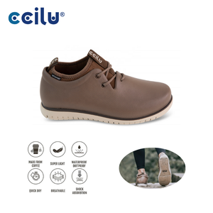 Chukka Boots Bottes de bureau végétaliennes durables à lacets anti-odeur imperméables toutes saisons pour hommes-RTS Ab07 - Product Image 1