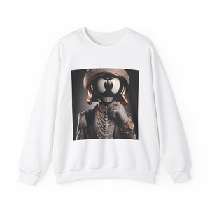เสื้อสเวตเชิ้ตคอกลมทรงโอเวอร์ไซส์ ยูนิเซ็กซ์ สีเขียวมิ้นท์ล้วน แบบมินิมอล ถักทอระบายอากาศได้ดี ผ้าฝ้าย 100% เหมาะสำหรับใส่ในฤดูใบไม้ร่วง - Product Image 5