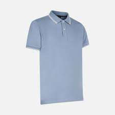 เสื้อเชิ้ตแขนสั้นผู้ชาย สีพื้น พิมพ์ลายดิจิทัล ผ้าถัก คอปก ปกติ ทรงลำลอง สีขาว ระบายอากาศได้ดี ผ้าปิเก้ - Product Image 1