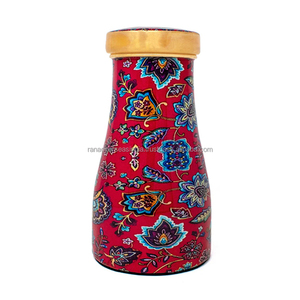 Classic Floral Pattern Pure Copper <b>Water</b> Carafe Premium Quality Copper <b>Water</b> Vessel for Drinking <b>Water</b> at Wholesale Price - Product Image 6