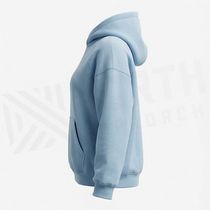 Sweat-shirt à capuche chaud pour femme, intérieur doux, cordon de serrage, design élégant, saison automne-hiver, streetwear - Product Image 3