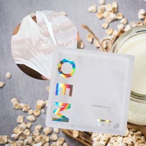 Masque en fibre biomimétique CHORUS avec peptide de lait et extrait de safran pour la réparation de la barrière cutanée des peaux délicates – Fabrication OEM - Product Image 1