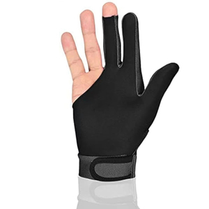 Guantes de Snooker Duraderos, Antideslizantes y Transpirables de 3 Dedos para Jugadores Profesionales de Billar, Unisex, Venta al Por Mayor - Product Image 5