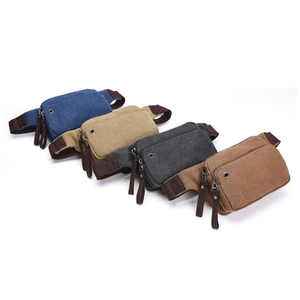 Riñonera Deportiva Multifuncional para Hombre, Nueva, para Viajes al Aire Libre, Riñonera de Cuero para Ciclismo - Product Image 1