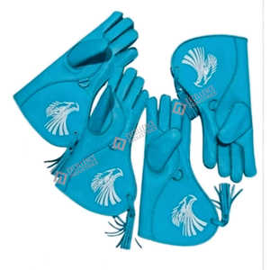 Nouveauté 2026 : Gants de fauconnerie imperméables – Cuir personnalisé de haute qualité, carbone, écologiques, pour la chasse en extérieur et la capture d'animaux volants - Product Image 3