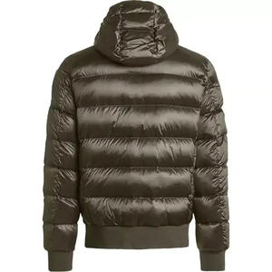 Veste matelassée surdimensionnée coupe-vent et respirante pour homme avec logo personnalisé, col montant, idéale pour l'automne, service OEM - Product Image 6