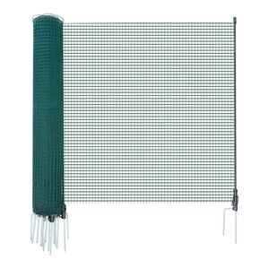 Rete di sicurezza per giardino 3.9 x 49.2 FT, recinzione temporanea con pali e picchetti a doppia punta, recinzione in rete di plastica per Guy R - Product Image 1