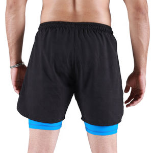 Shorts de compression personnalisés en gros pour la gym, la course à pied, le cyclisme, impression par sublimation OEM, tissu anti-humidité, livraison rapide - Product Image 4