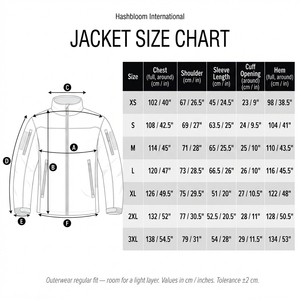 เสื้อแจ็คเก็ตผู้ชาย Hashbloom แบบกันลม กันน้ำ ผ้า softshell ทรงทหาร คอตั้ง ซิปหน้า มีโลโก้ สไตล์ชุดทำงาน สำหรับฤดูใบไม้ร่วงและฤดูหนาว - Product Image 6
