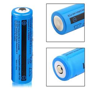 4 batterie ricaricabili agli ioni di litio 18650 3.7V 800mAh per torcia frontale Solo logistica USPS/TMEU - Product Image 6
