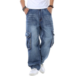 Pantalones cargo de ajuste relajado para hombres altos Pantalones vaqueros de talla grande de moda sueltos para hombres de NEEDS OUTDOOR - Product Image 4