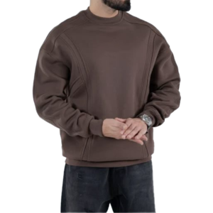 Sweat-shirt à capuche épais pour femme, coupe oversize, uni, pour l'hiver et l'automne, vente en gros - Product Image 6